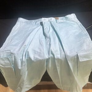 Light Blue Cargo Shorts-evolution in design size 42-#320
